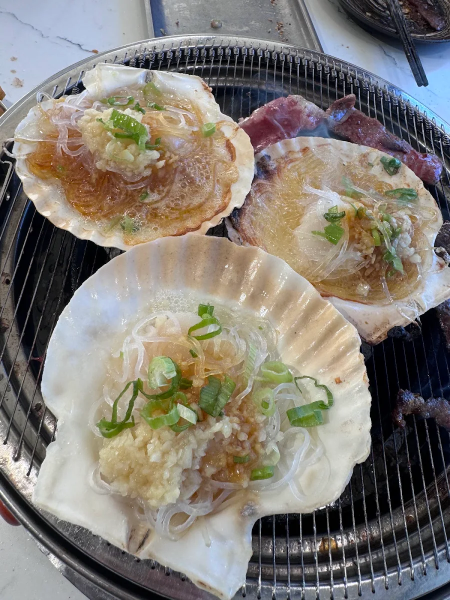 Scallops, Jing Tan Grill House