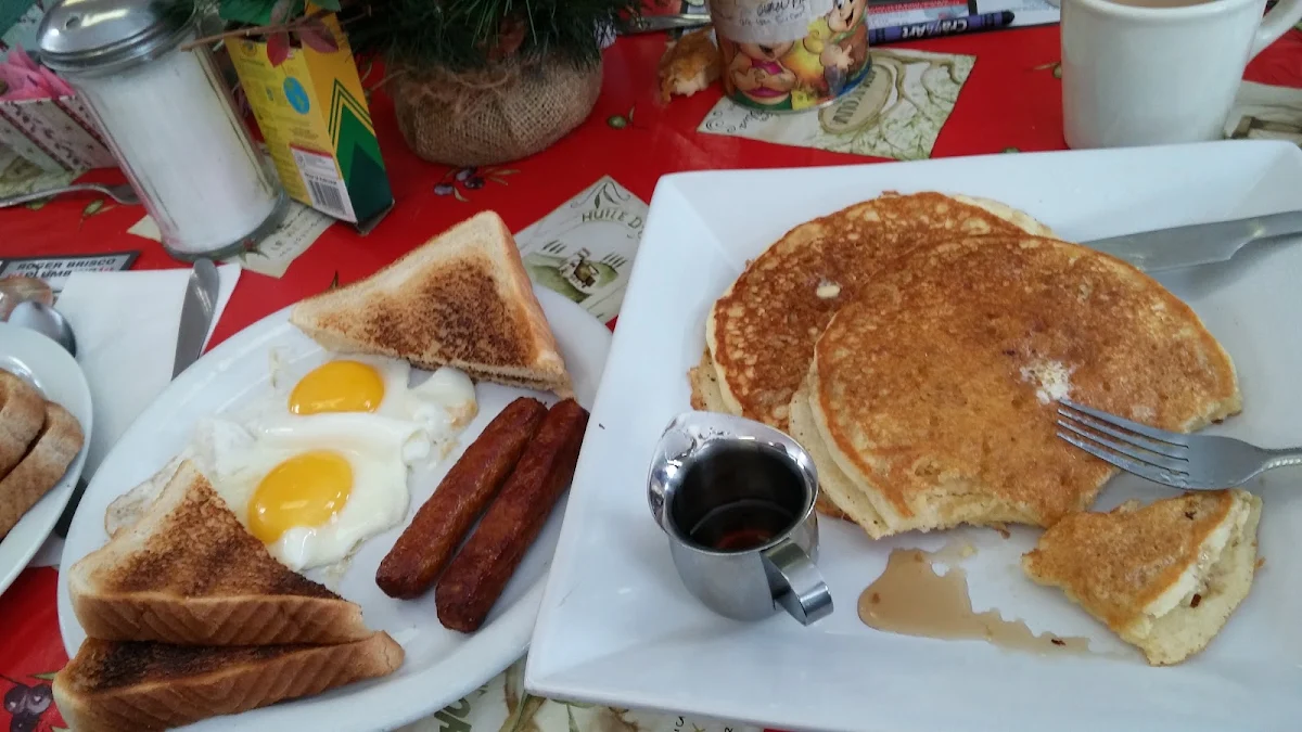 Pancakes with Syrup