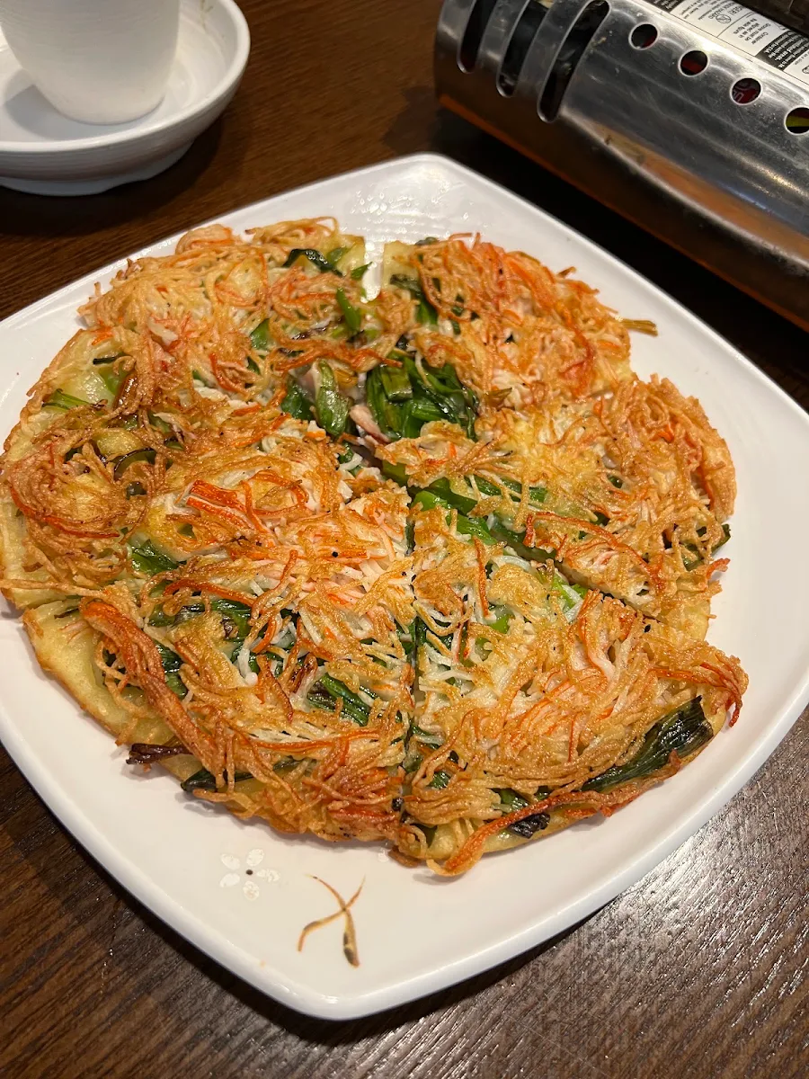 Seafood Pancake