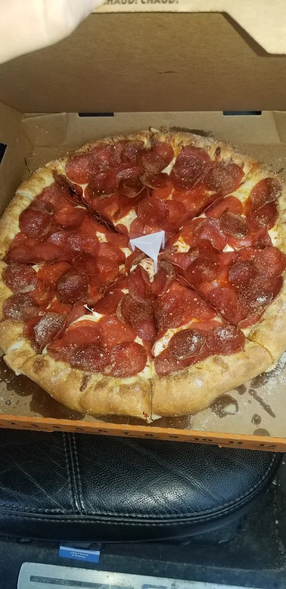 Triple Pepperoni Pizza