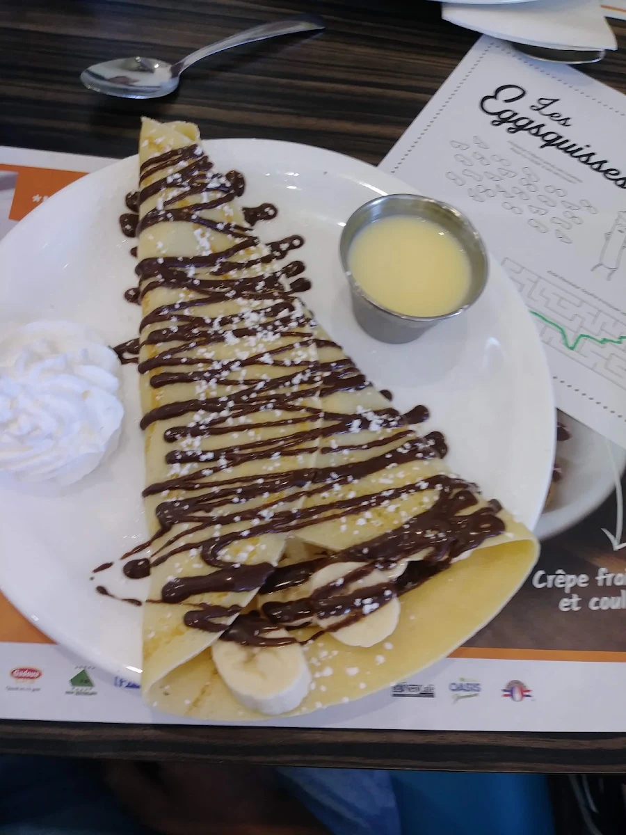 Crêpe Banane Chocolat