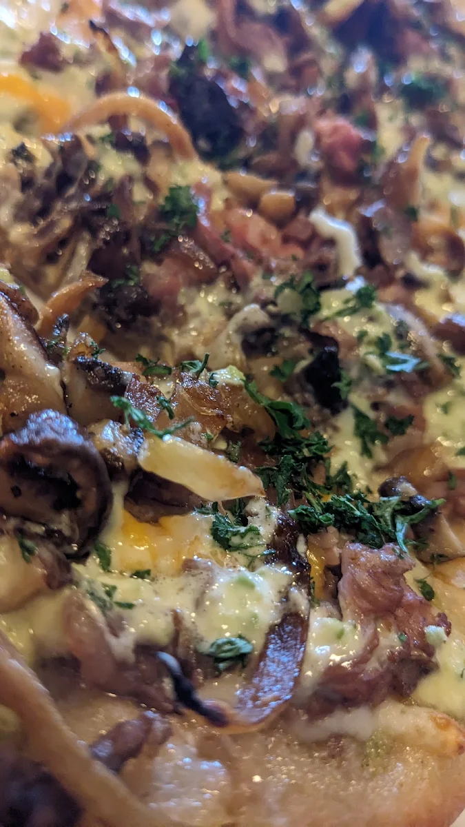 Roasted Veggies Flatbread