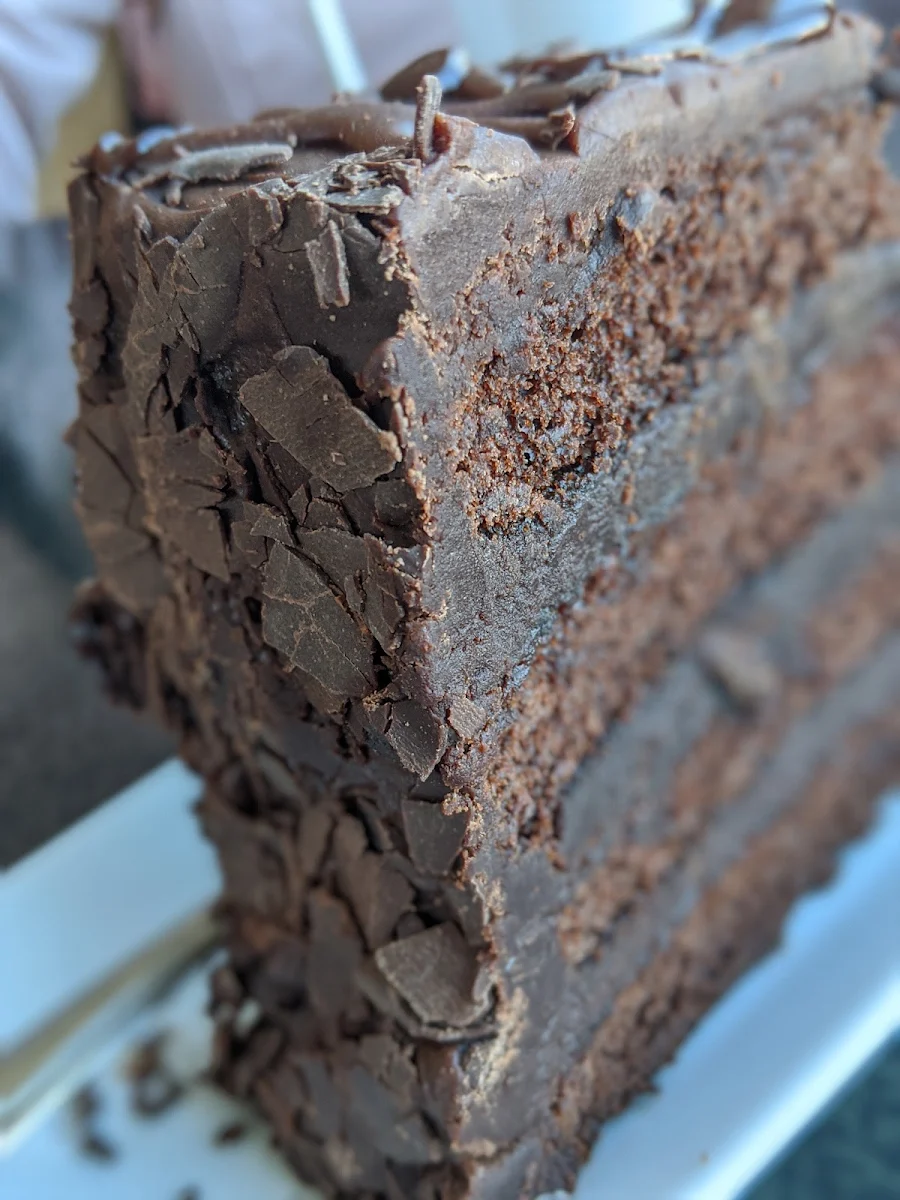 Chocolate Cake Slice