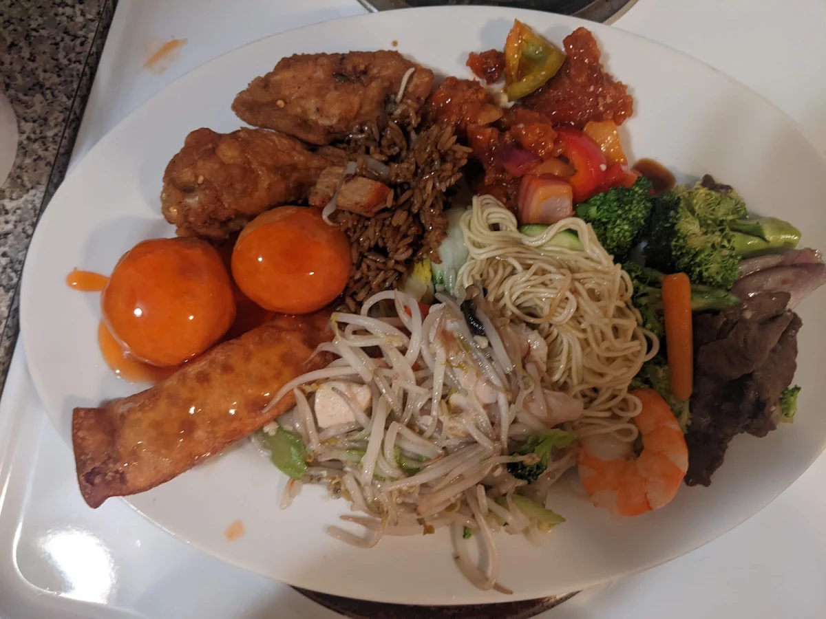 Chicken Chop Suey Chicken Balls Salty & Spicy Wings