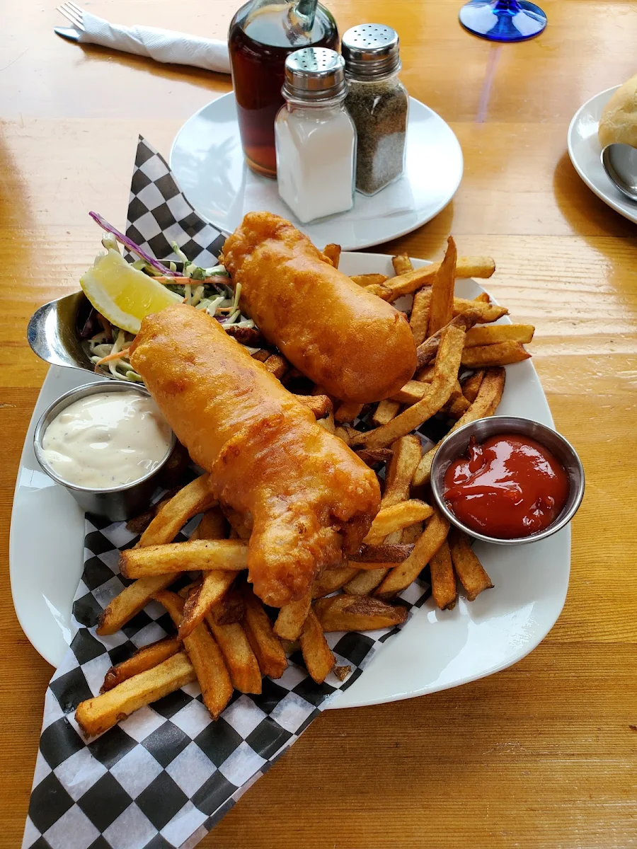 Fish and Chips Real French Fries