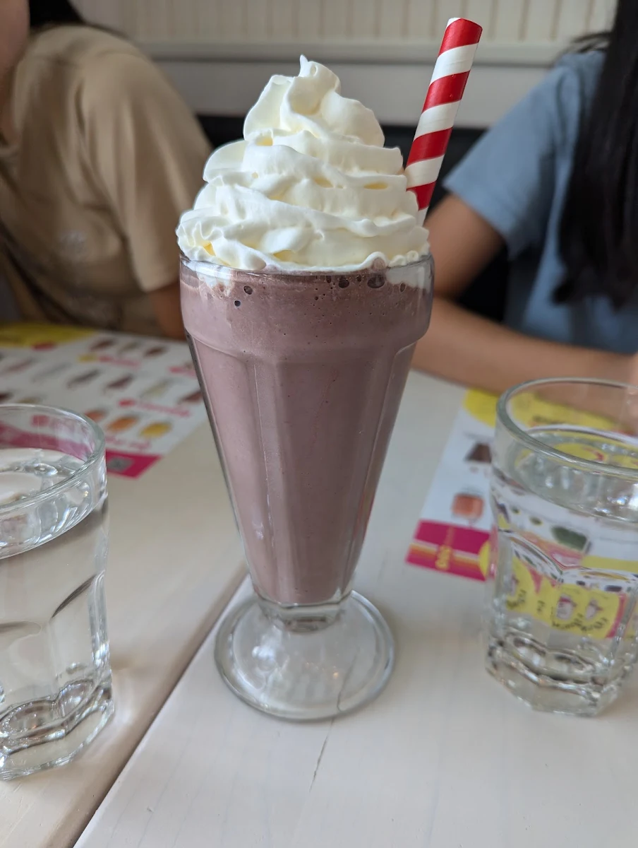 Milkshake Aux Fraises Strawberry Milkshake