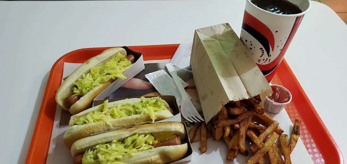 Hot Dog Vapeur Steamed Hot Dog