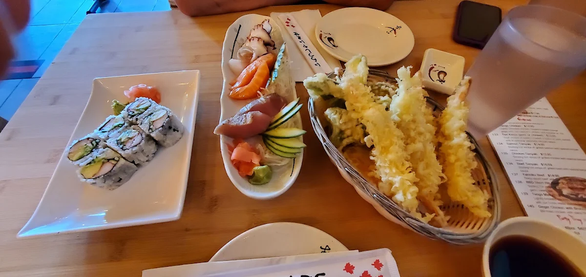 Chief Choice of Meat Tempura Appetizer California Roll