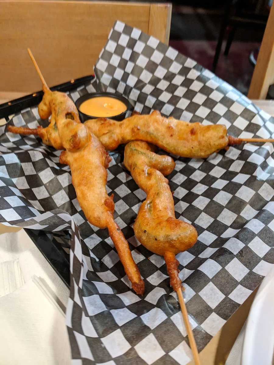 Deep Fried Pickles, Fat Cat's Pizza Inc.