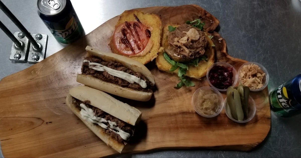 M&Co Burger and Steak Sandwich
