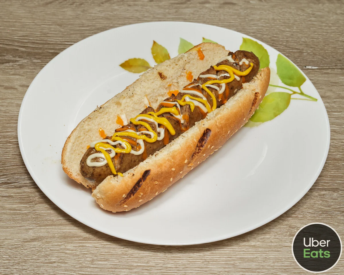 Jumbo Spicy Jamaican Jerk Chicken Hot Dog