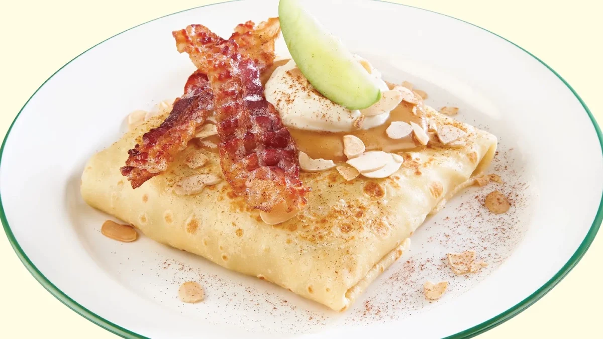 Crêpe Gourmandise Aux Pommes