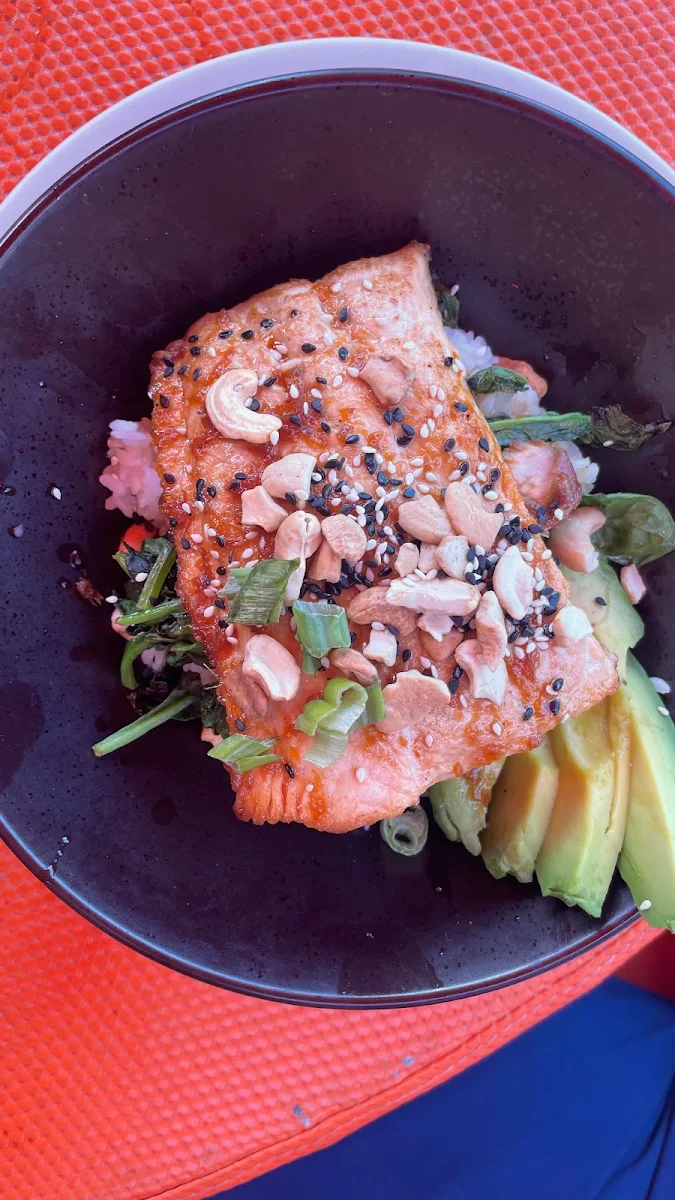 Teriyaki Salmon Bowl