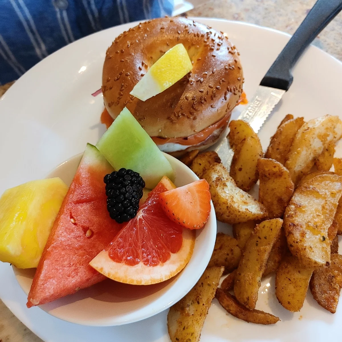 Smoked Salmon Bagel