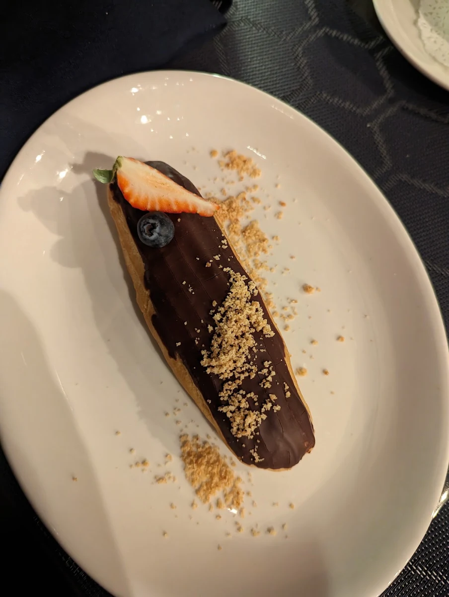 Chocolate Eclair, Veloute @ Palace Pier