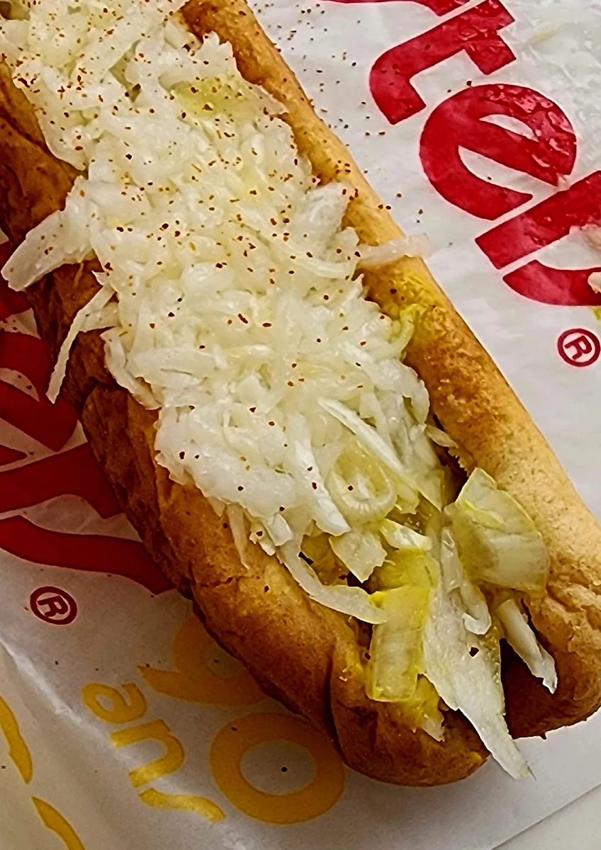 Steamed Hot Dog