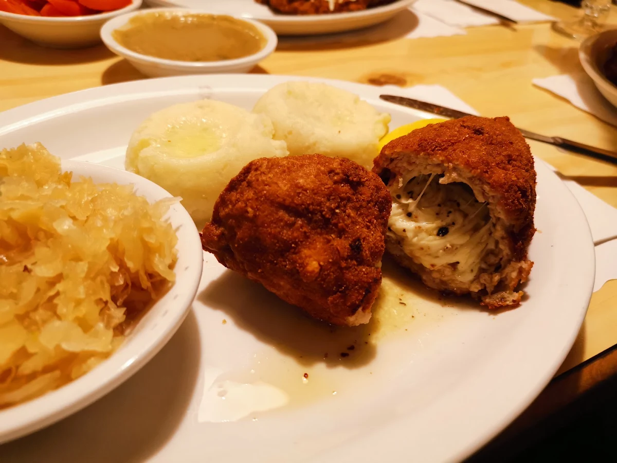 Franz Joseph Stuffed Schnitzel