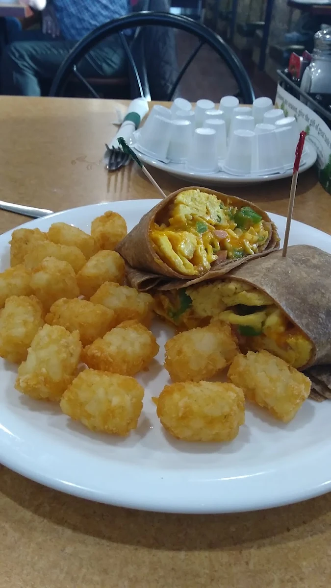 Denver Wrap with Fritters
