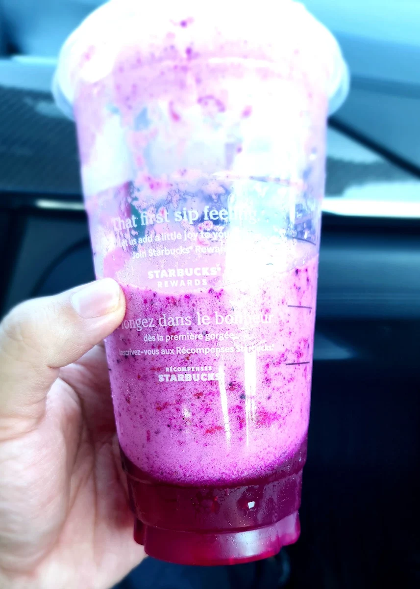 Frozen Dragon Fruit Refresher
