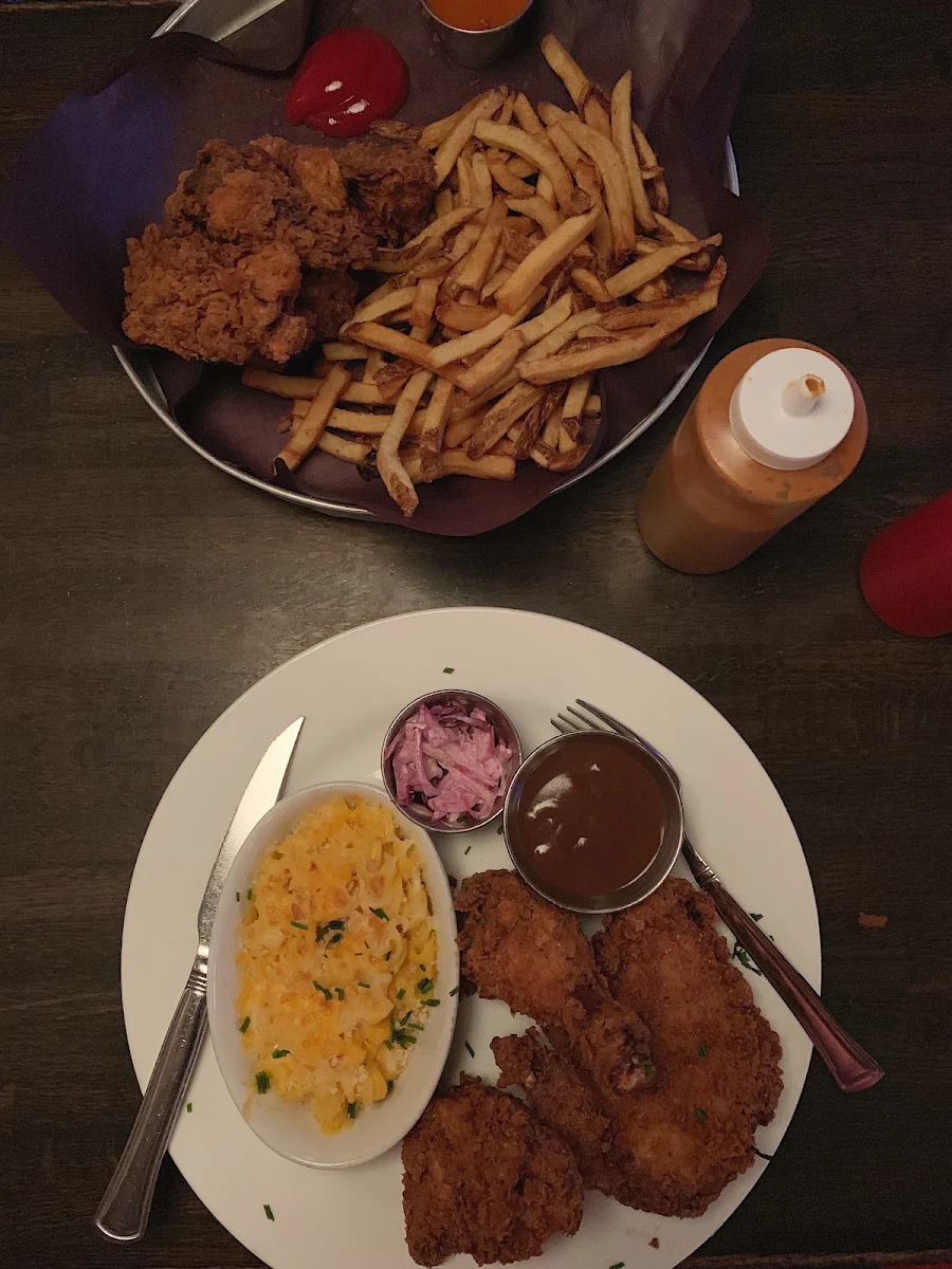 Chicken and Mac N Cheese