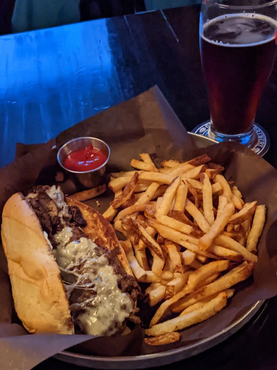 Philly Cheese Steak Sandwich