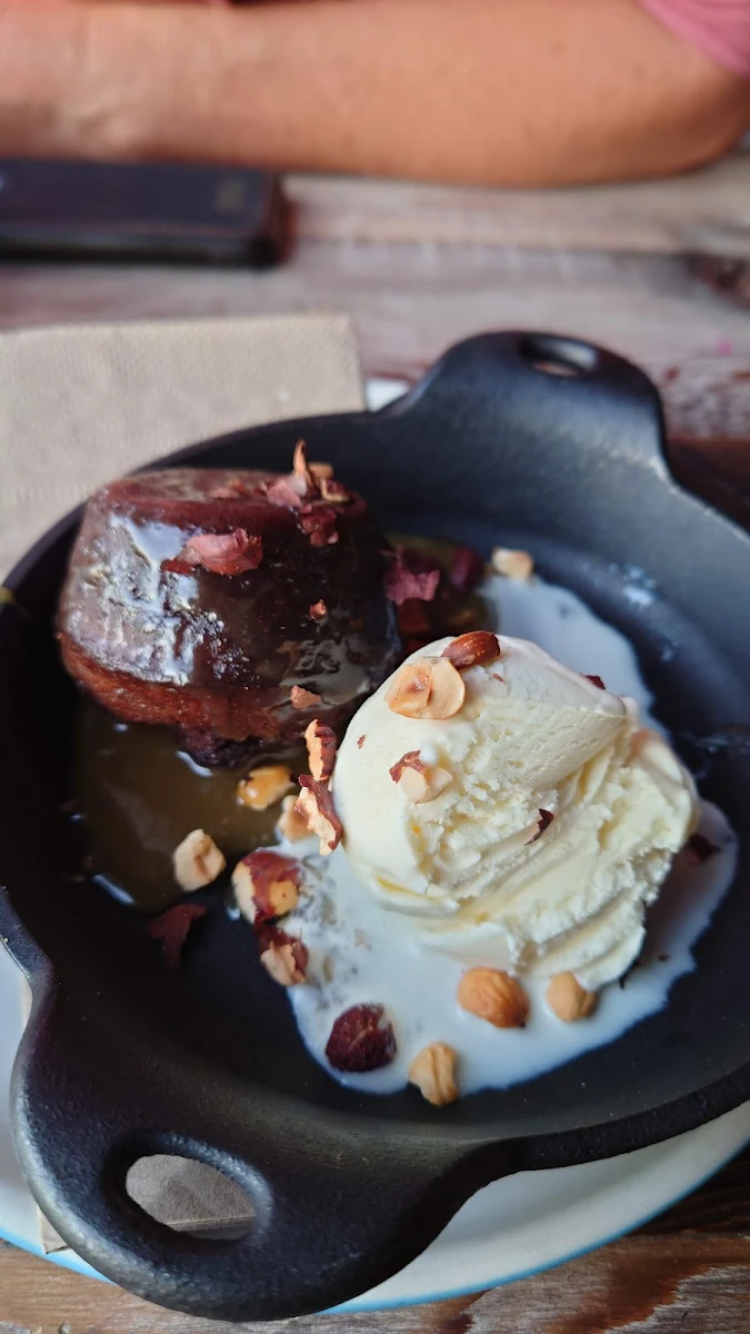 Warm Chocolate Sticky Toffee Pudding