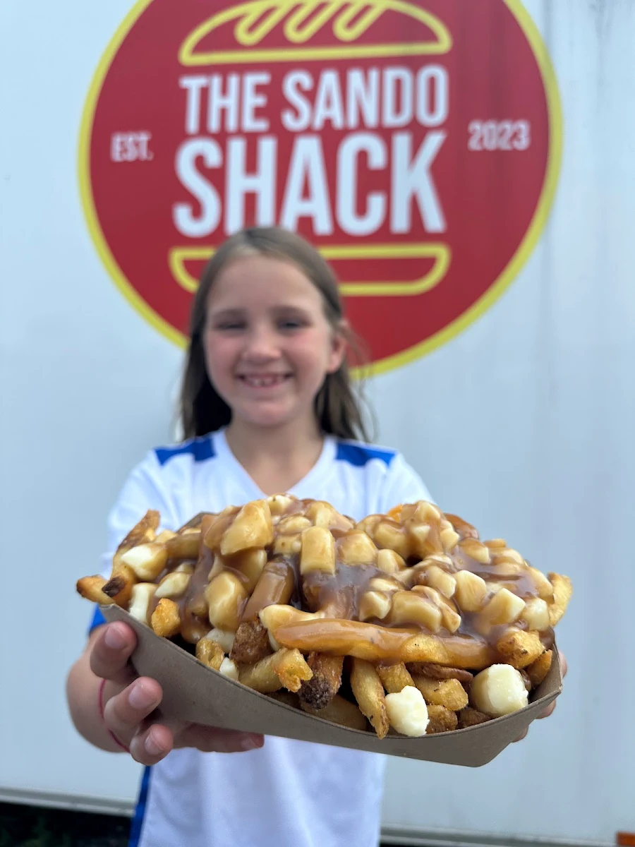 Large Poutine, The Sando Shack
