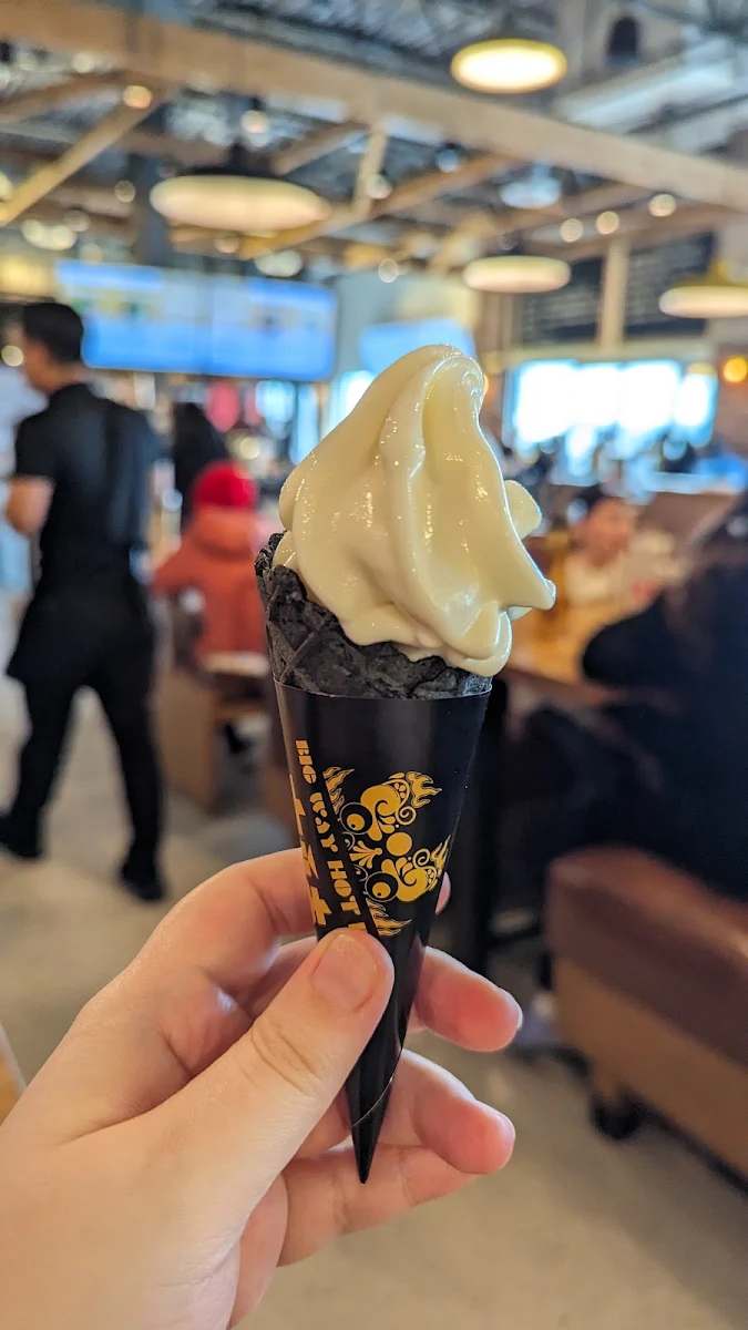 Complimentary Ice Cream Cone