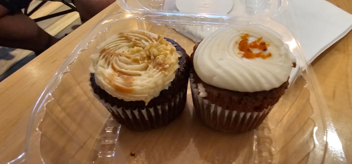 Chocolate Peanut Butter and Carrot Cake Cupcakes