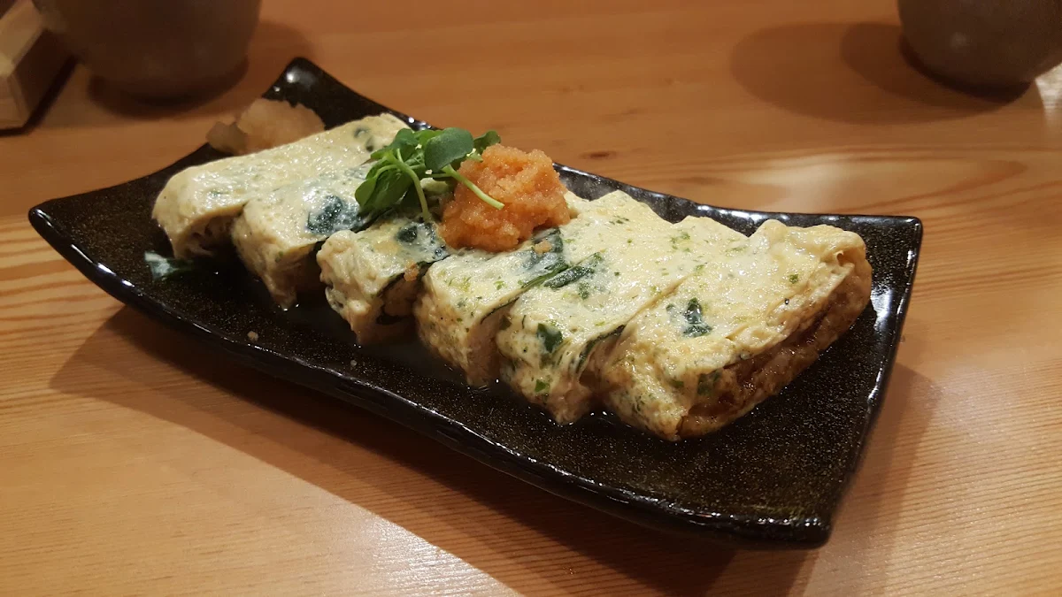 Spinack Tofu Agedashi