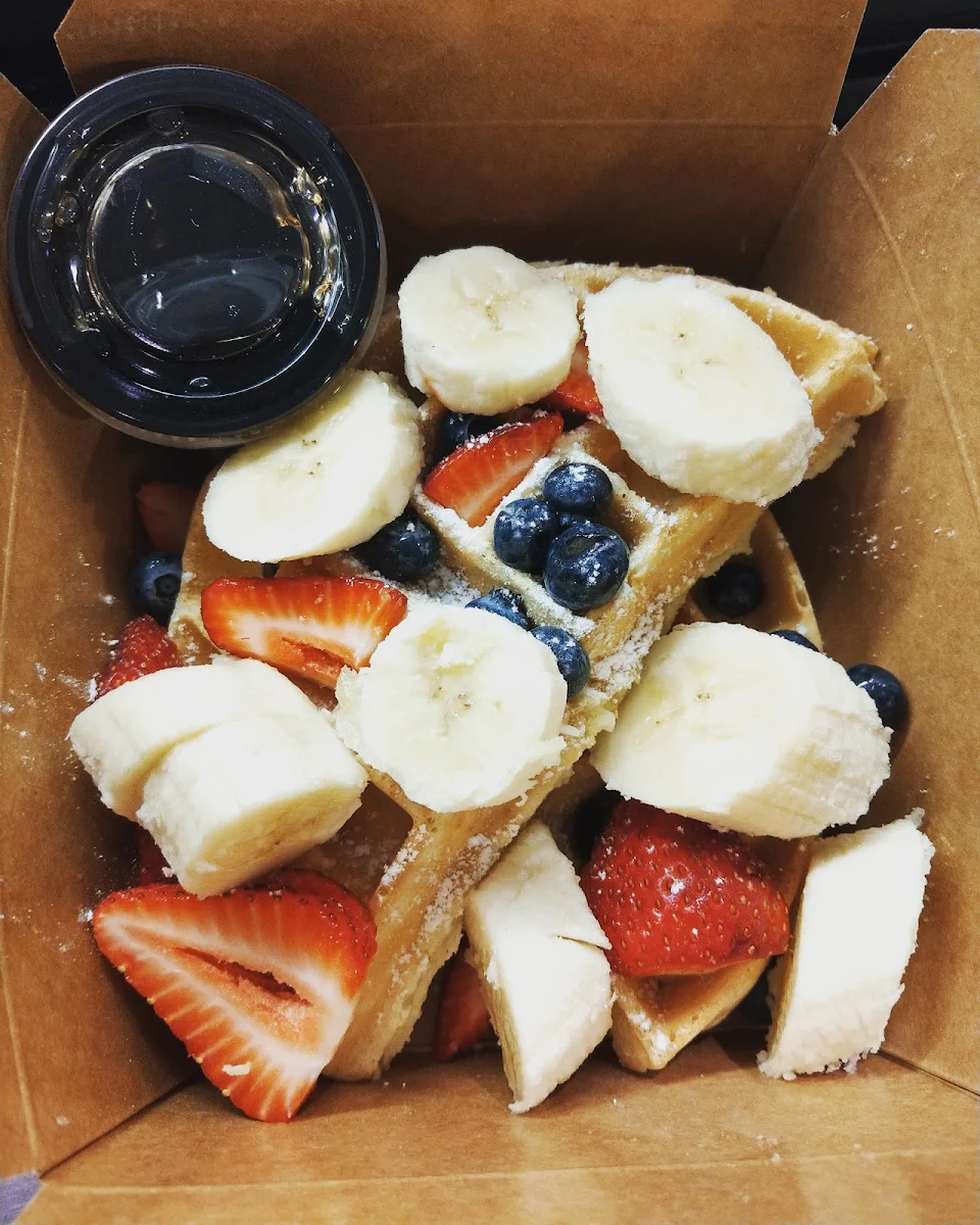 Banana Berry Waffle