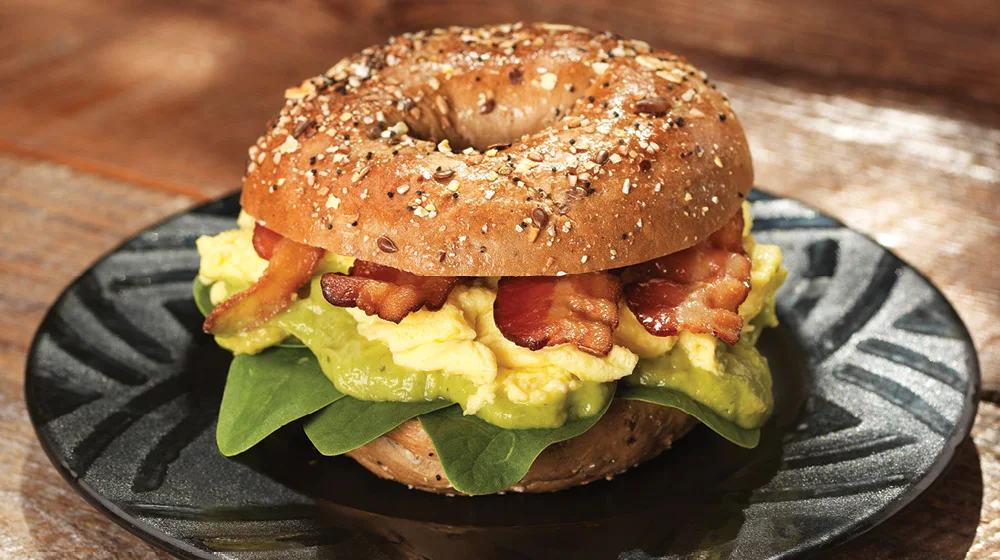 Egg Bacon & Cheese Bagel