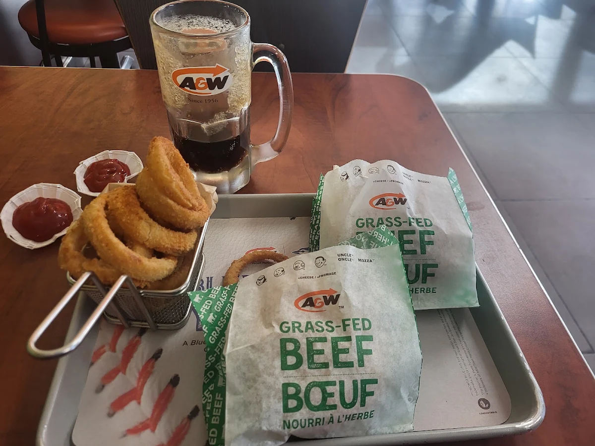 Burgers & Onion Rings