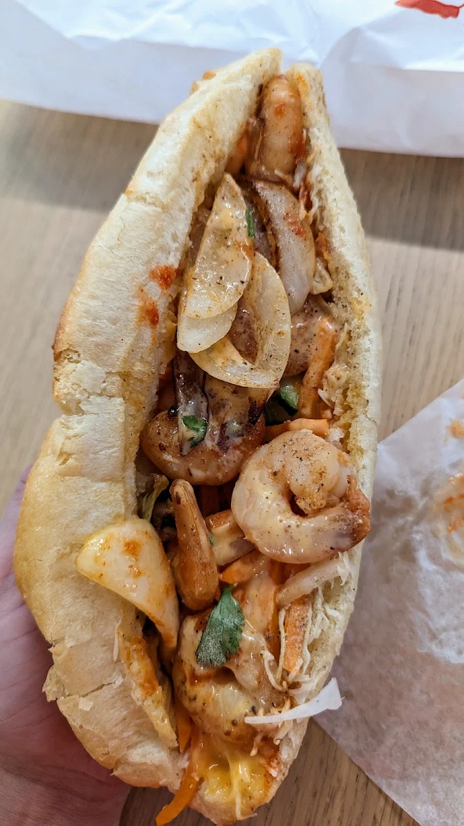 Sambal Shrimp Banh MI