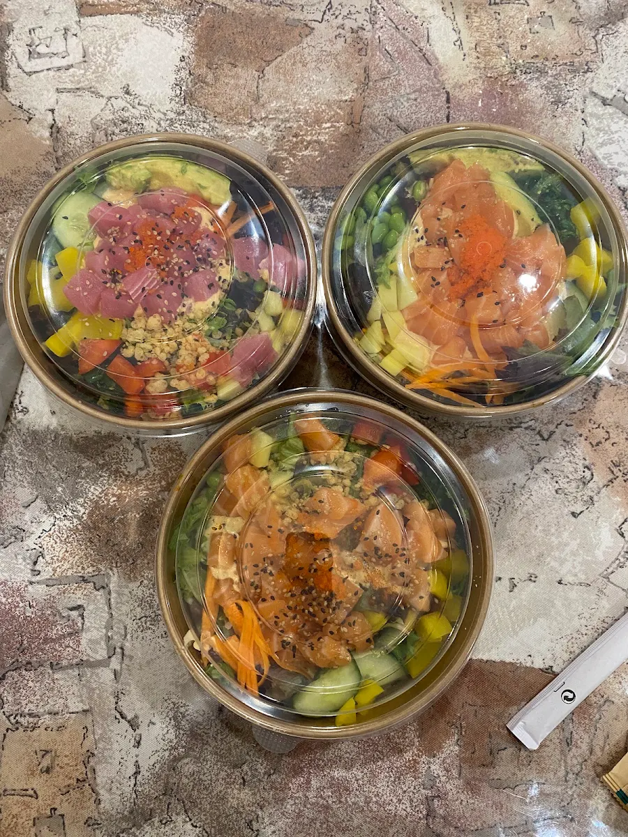 Salmon Poke & Tuna Poke