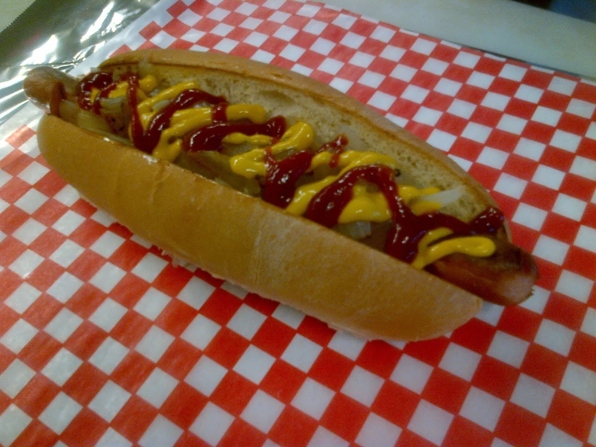 Foot Long Hotdog