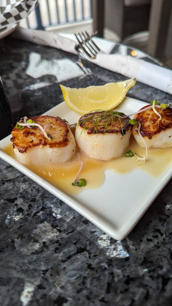 Pan-Seared Digby Scallops