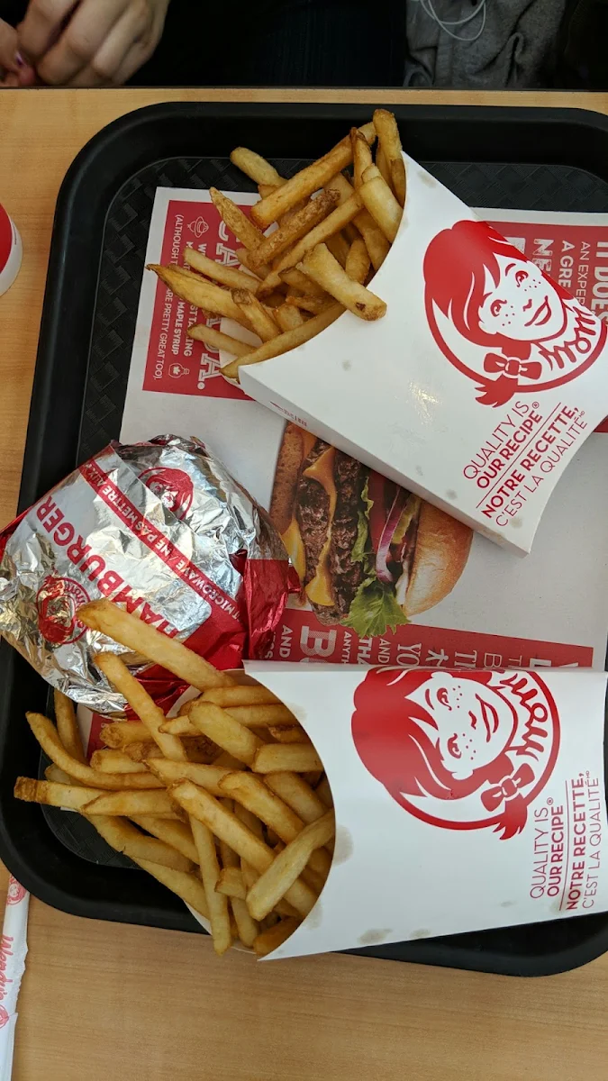 Burger and Fries