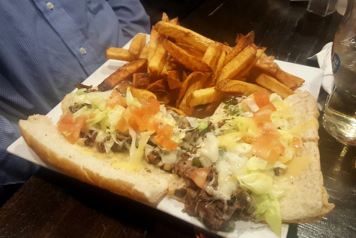 Steak Sub and Fresh Cut Fries