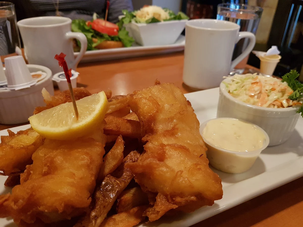 Haddock, The Green Door Cafe