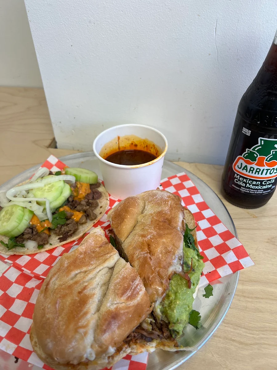 Carnitas Torta Braised Pork