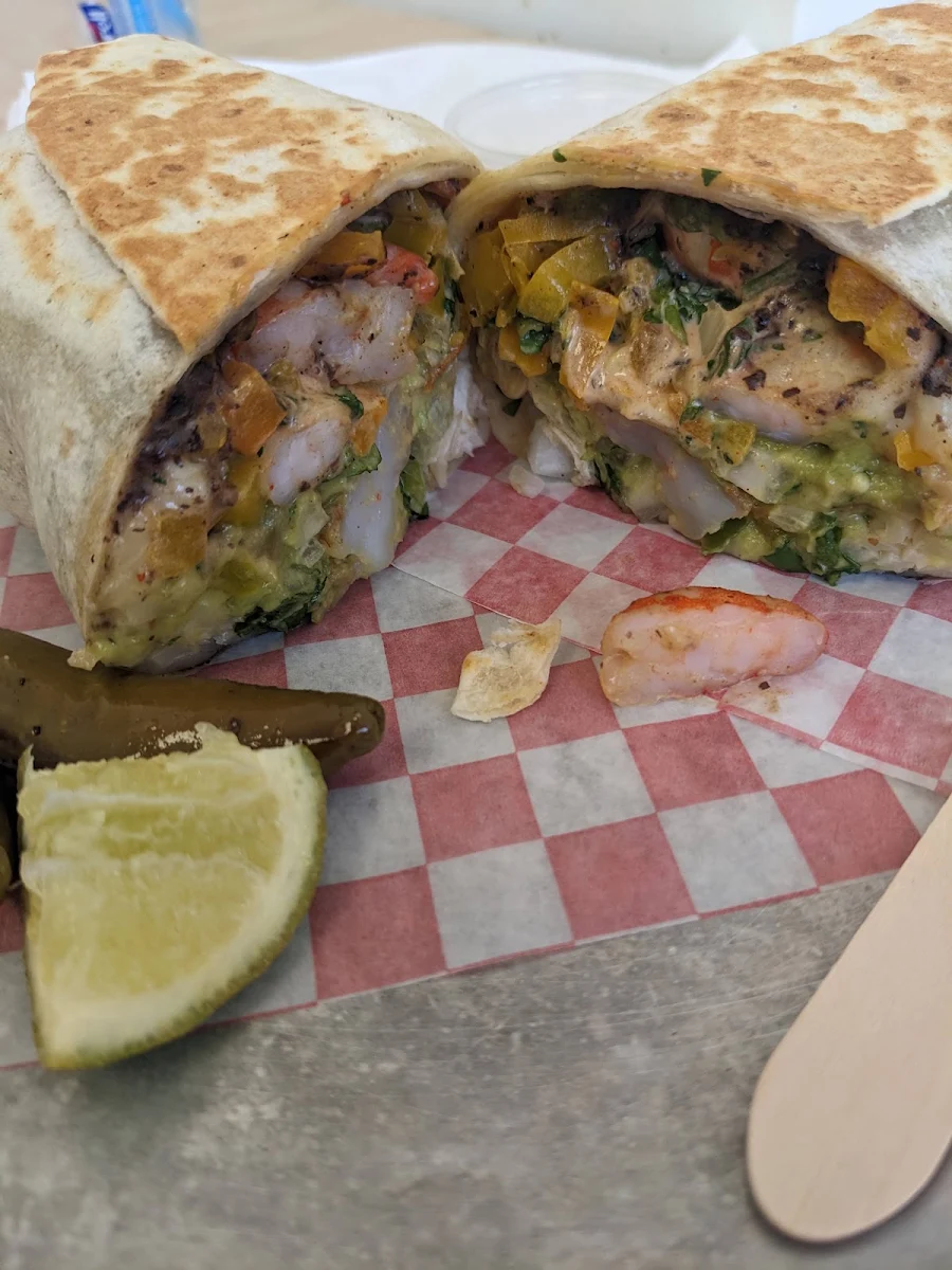 Shrimp Burrito
