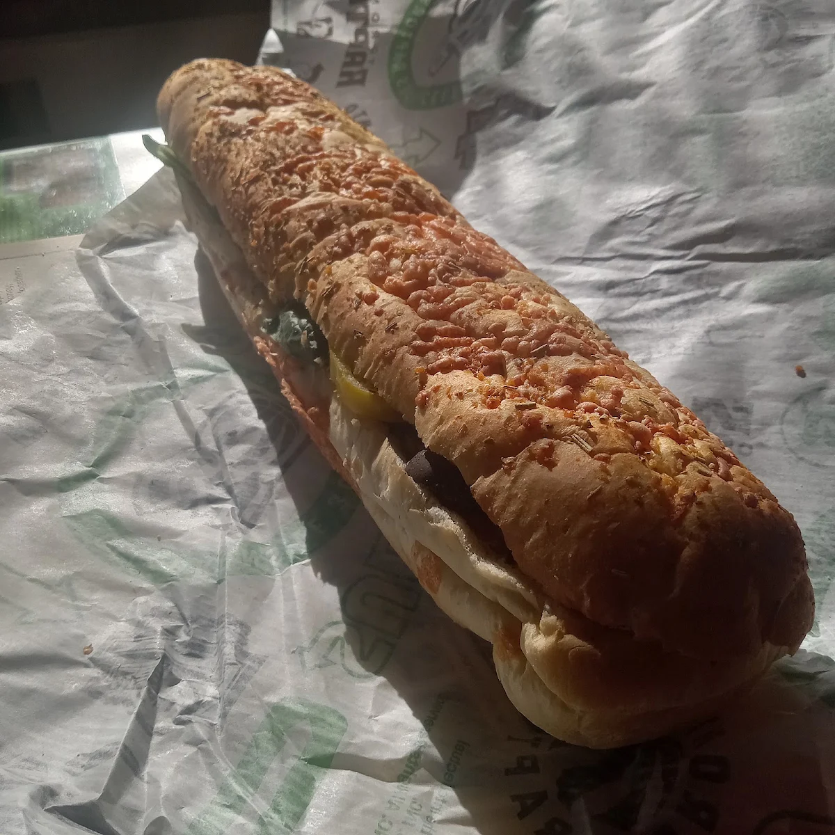 Footlong Steak and Cheese Sub