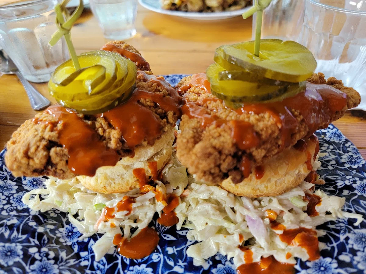 Fried Chicken and a Biscuit