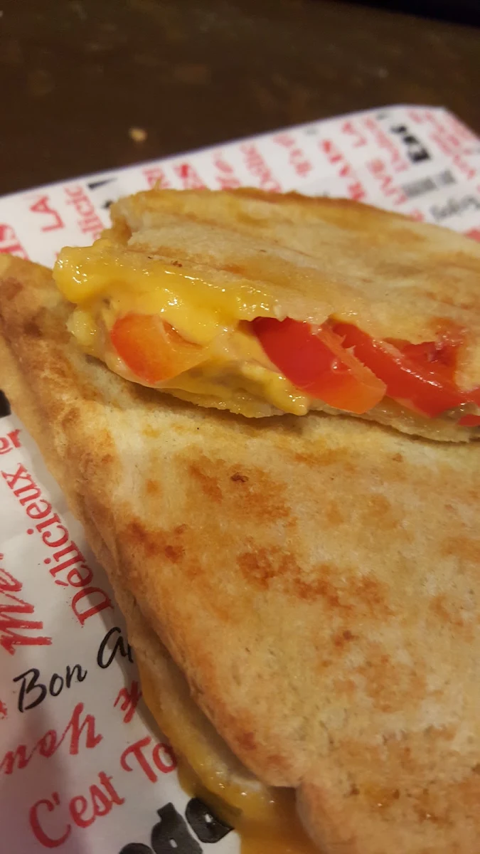 Stuffed Grill Cheese