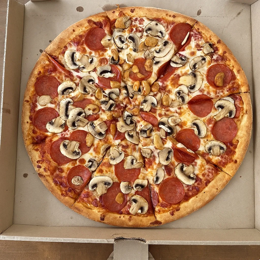 Roasted Red Pepper Pizza
