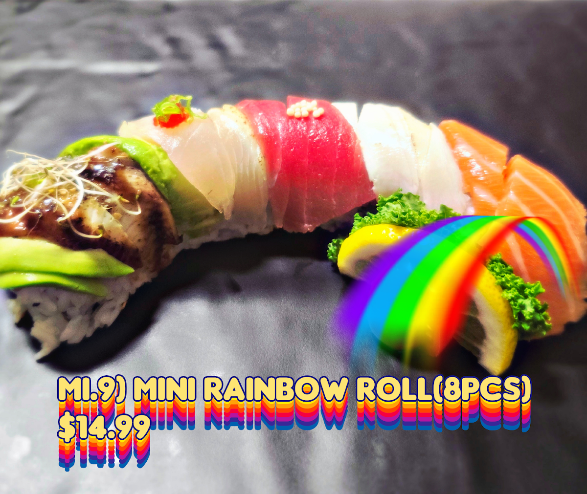 sr25 Rainbow Dragon Roll Popular