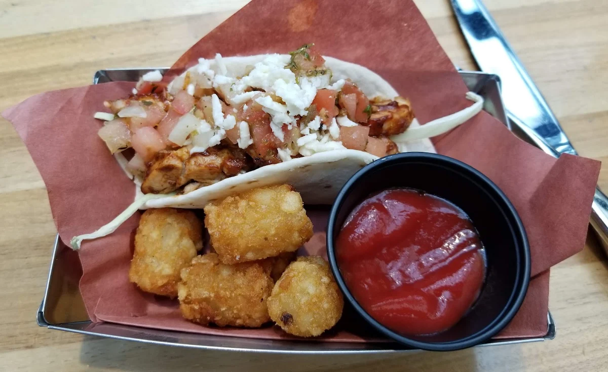 Mole Chicken Taco
