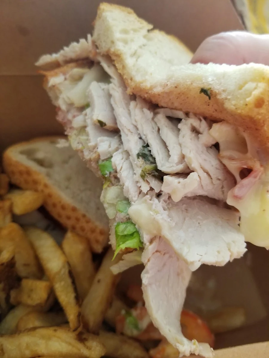 Turkey Club with Apple Aioli