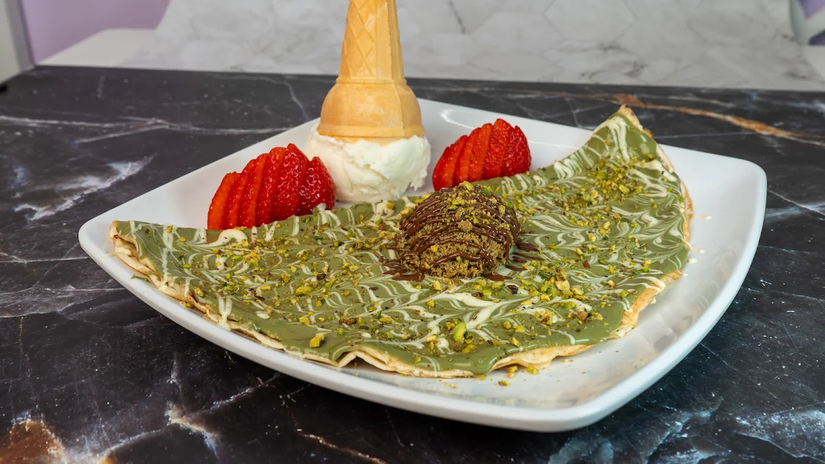 Crêpe À la Pistache